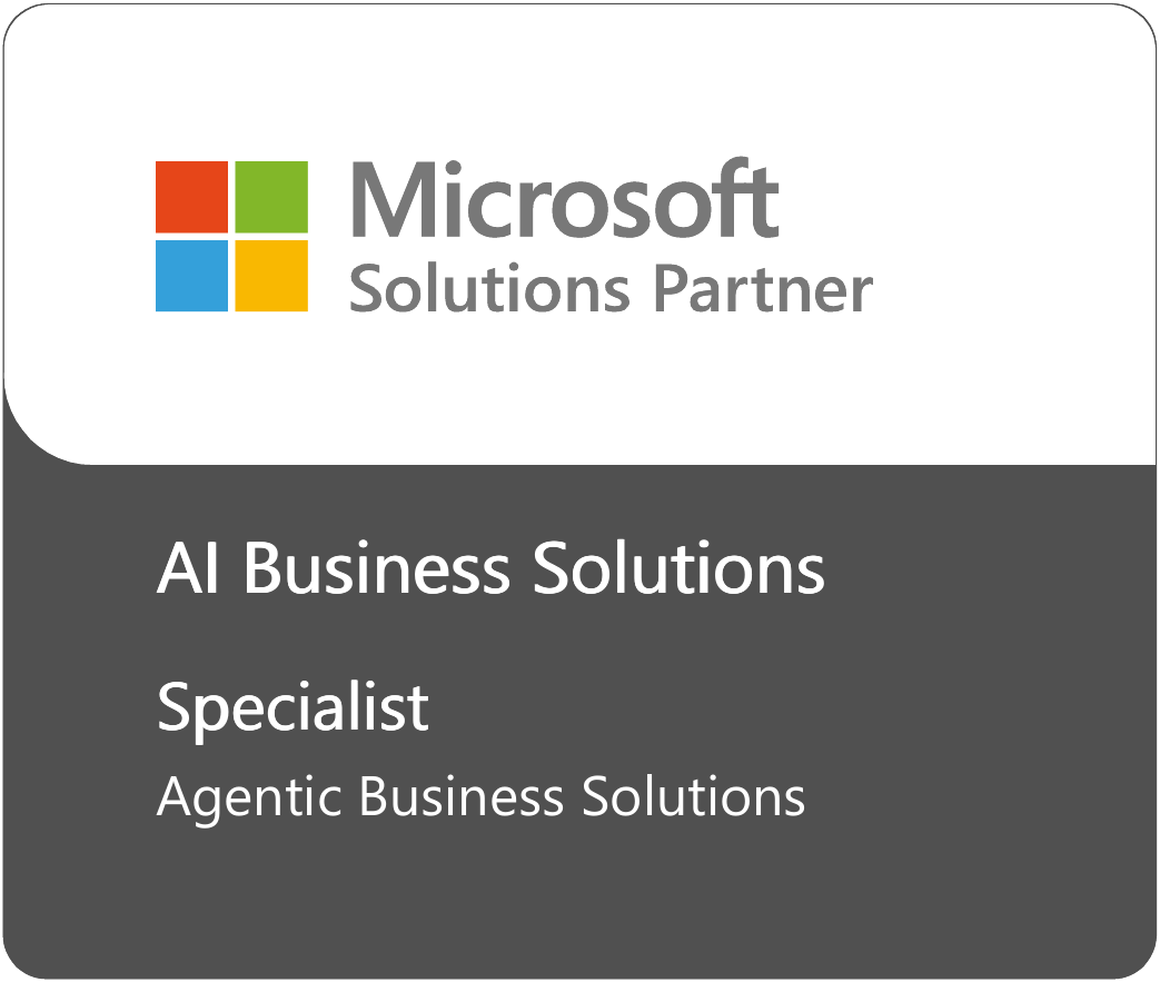 Microsoft Solutions Partner — AI Business Solutions · Specialist Agentic Business Solutions